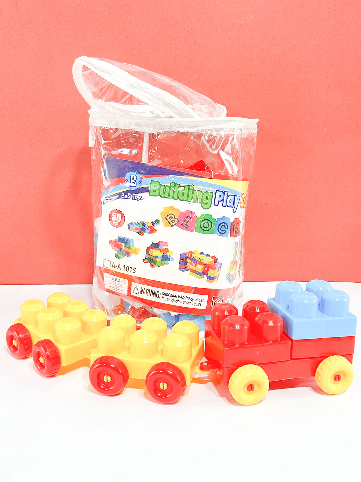 50 Pcs Building Blocks Set for Kids