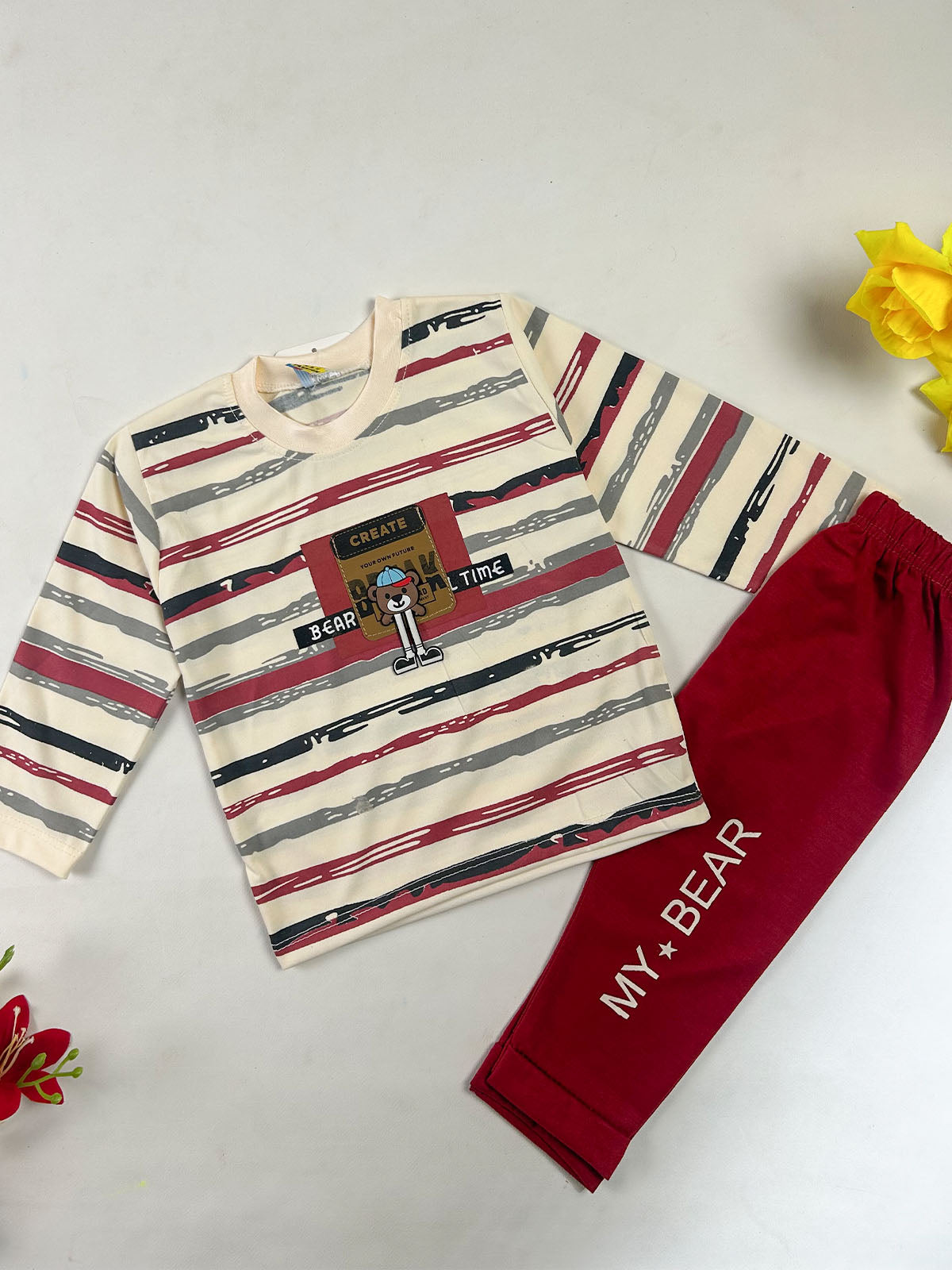 1Yr - 4Yrs BT Red Suit For Kids BS790