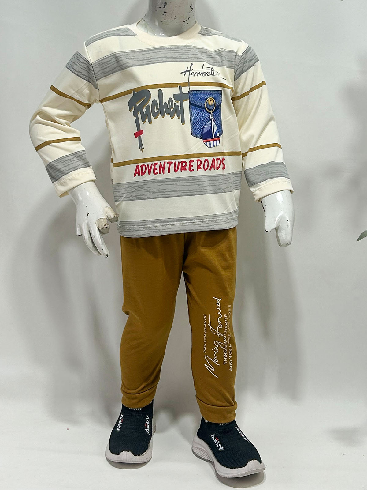 1Yr - 4Yrs Mustard Suit For Kids BS800
