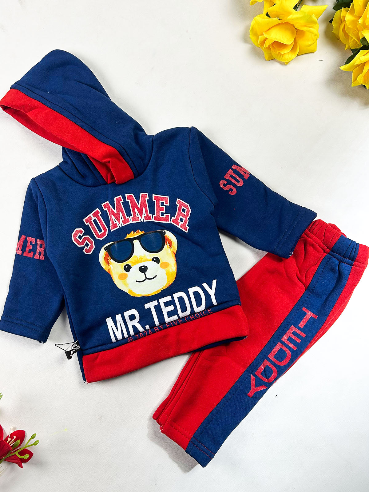 3Mth - 9Mth SMT Dark Blue Baba Suit For Newborn NBS842