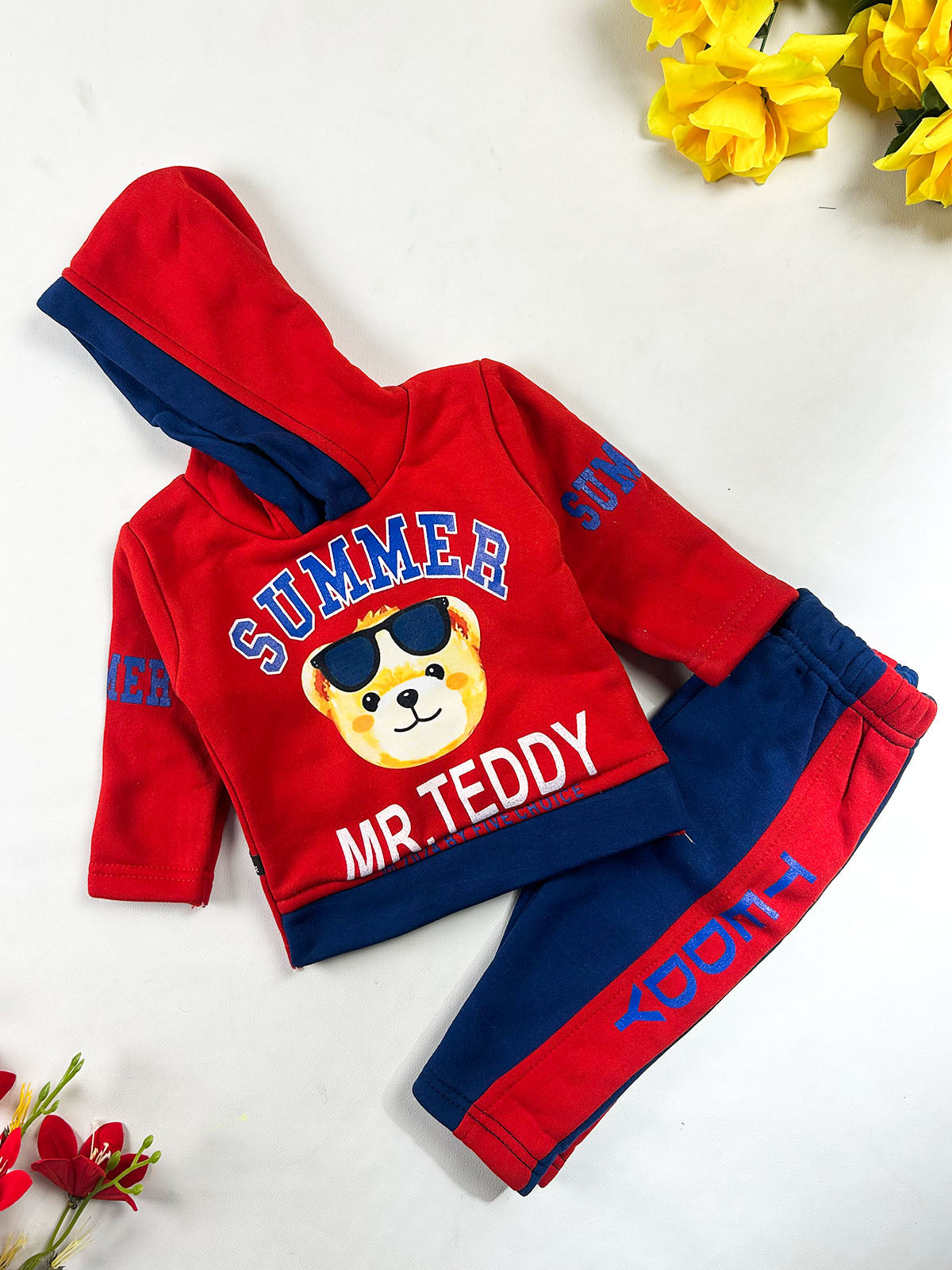 3Mth - 9Mth SMT Red Baba Suit For Newborn NBS843