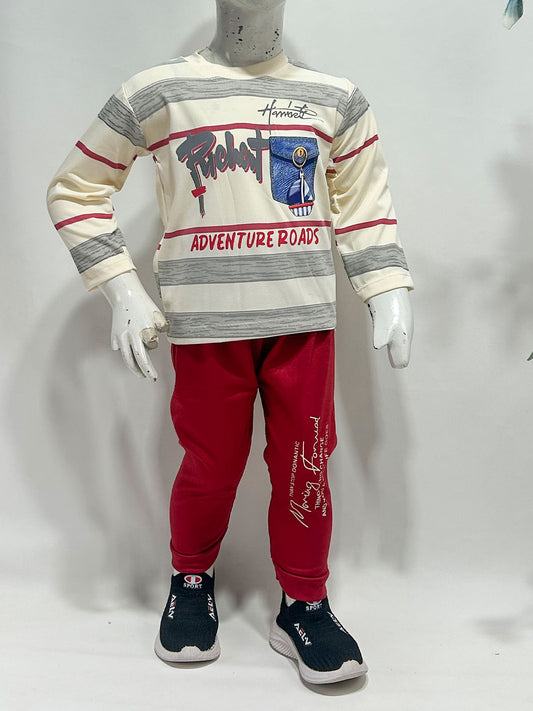 1Yr - 4Yrs Red Suit For Kids BS798