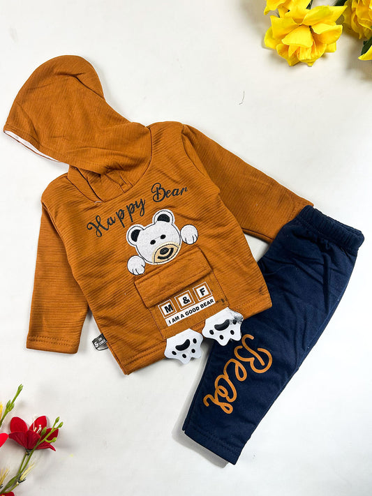 3Mth - 9Mth HB Rust Baba Suit For Newborn NBS839
