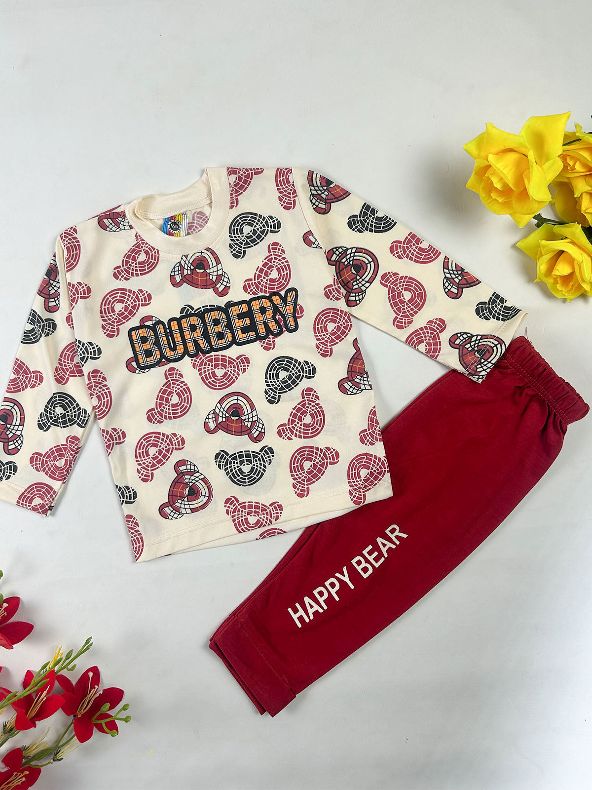 1Yr - 4Yrs BRB Red Suit For Kids BS793