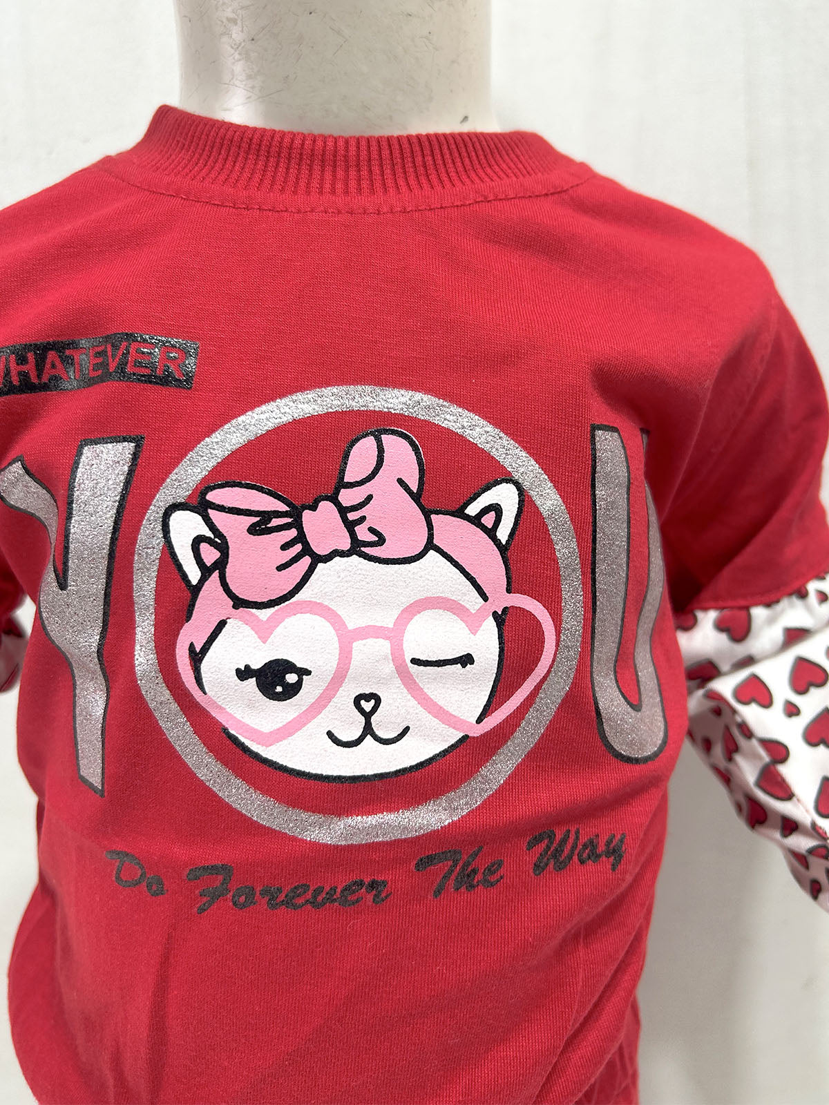 3Mth - 9Mth You Red Baby Suit For Newborn NBS802