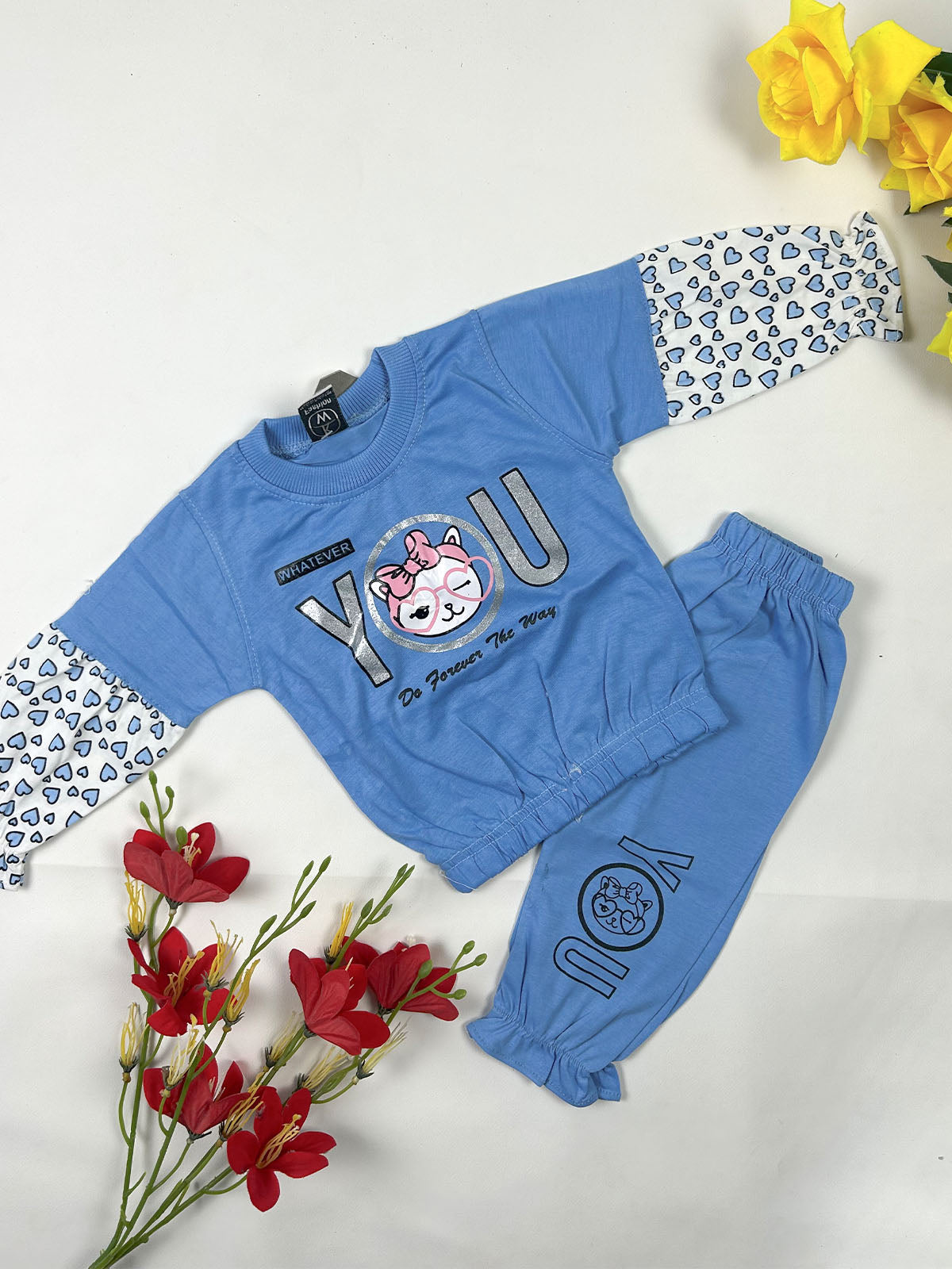 3Mth - 9Mth You Blue Baby Suit For Newborn NBS803
