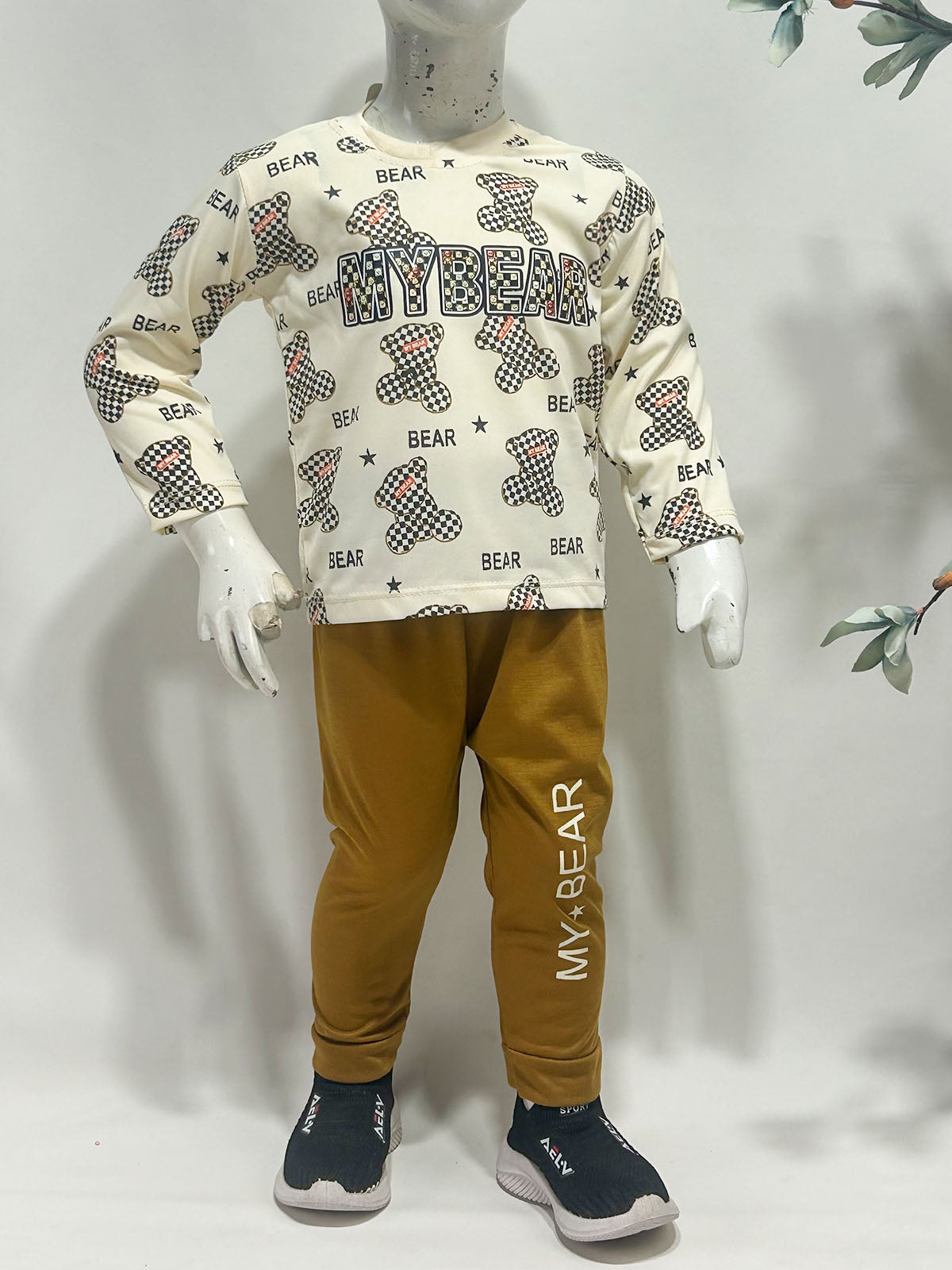 1Yr - 4Yrs MB Mustard Suit For Kids BS797