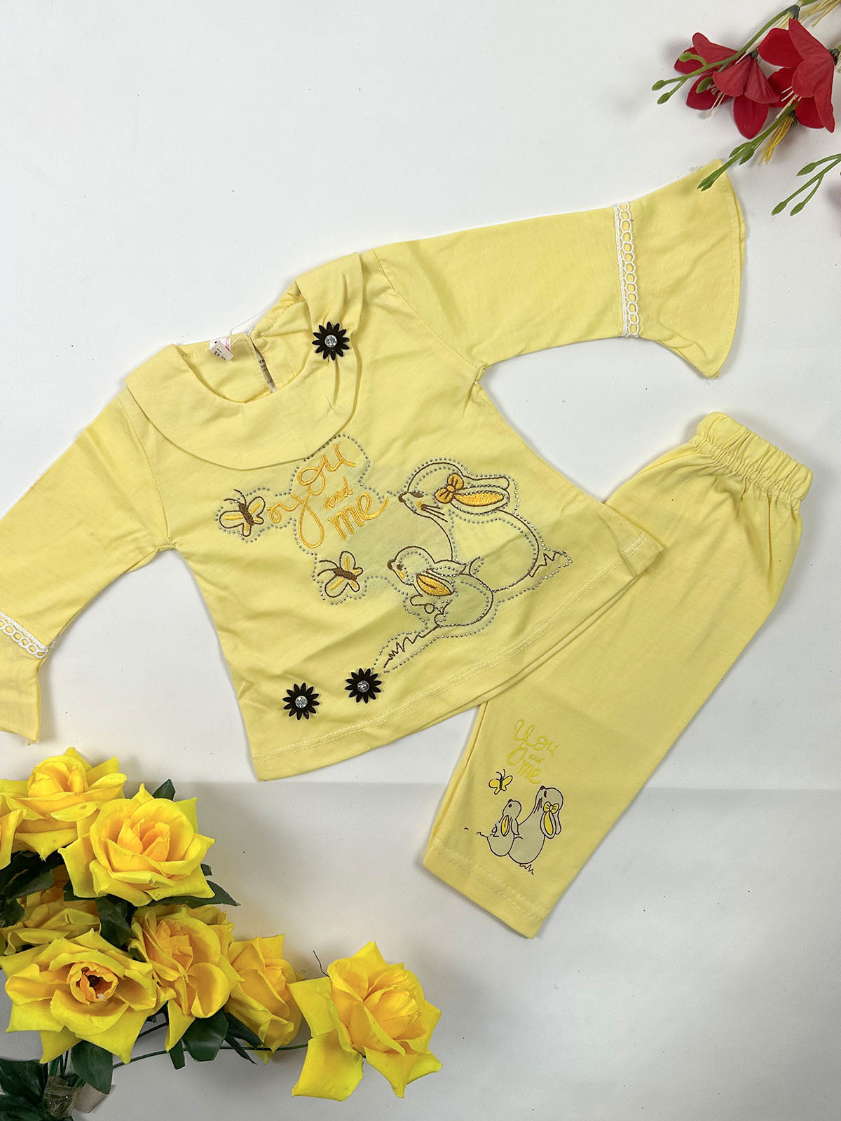 3Mth - 9Mth You&Me Yellow Baby Suit For Newborn NBS807