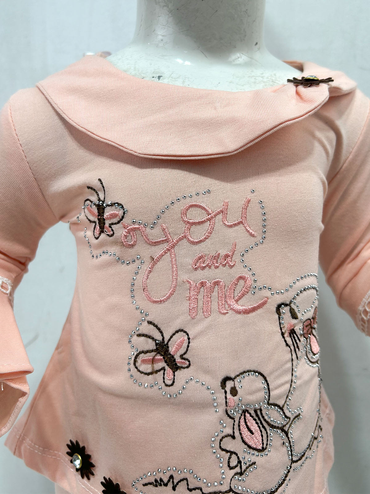 3Mth - 9Mth You&Me Peach Baby Suit For Newborn NBS808