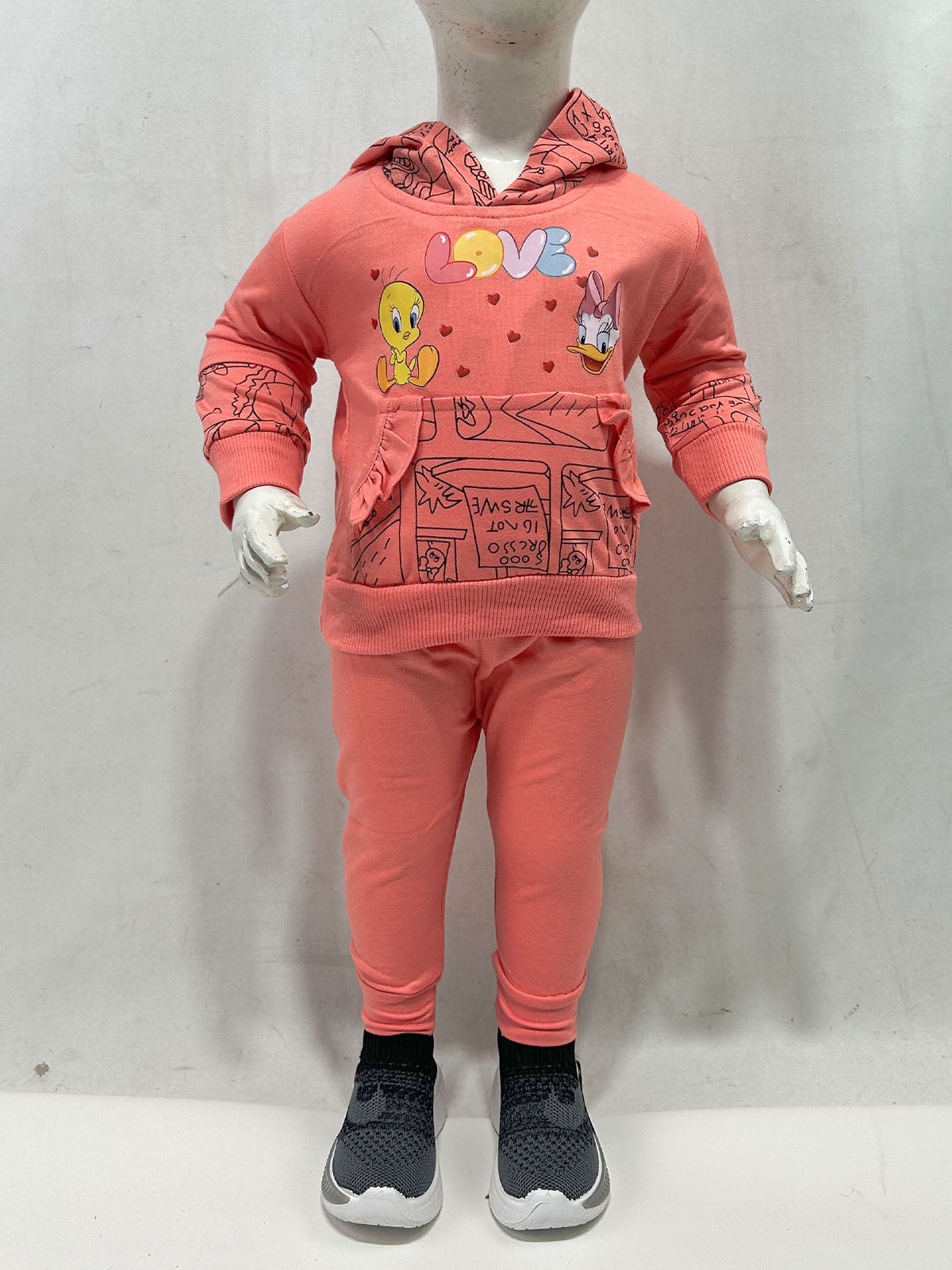 3Mth - 9Mth Love Peach Baby Suit For Newborn NBS811