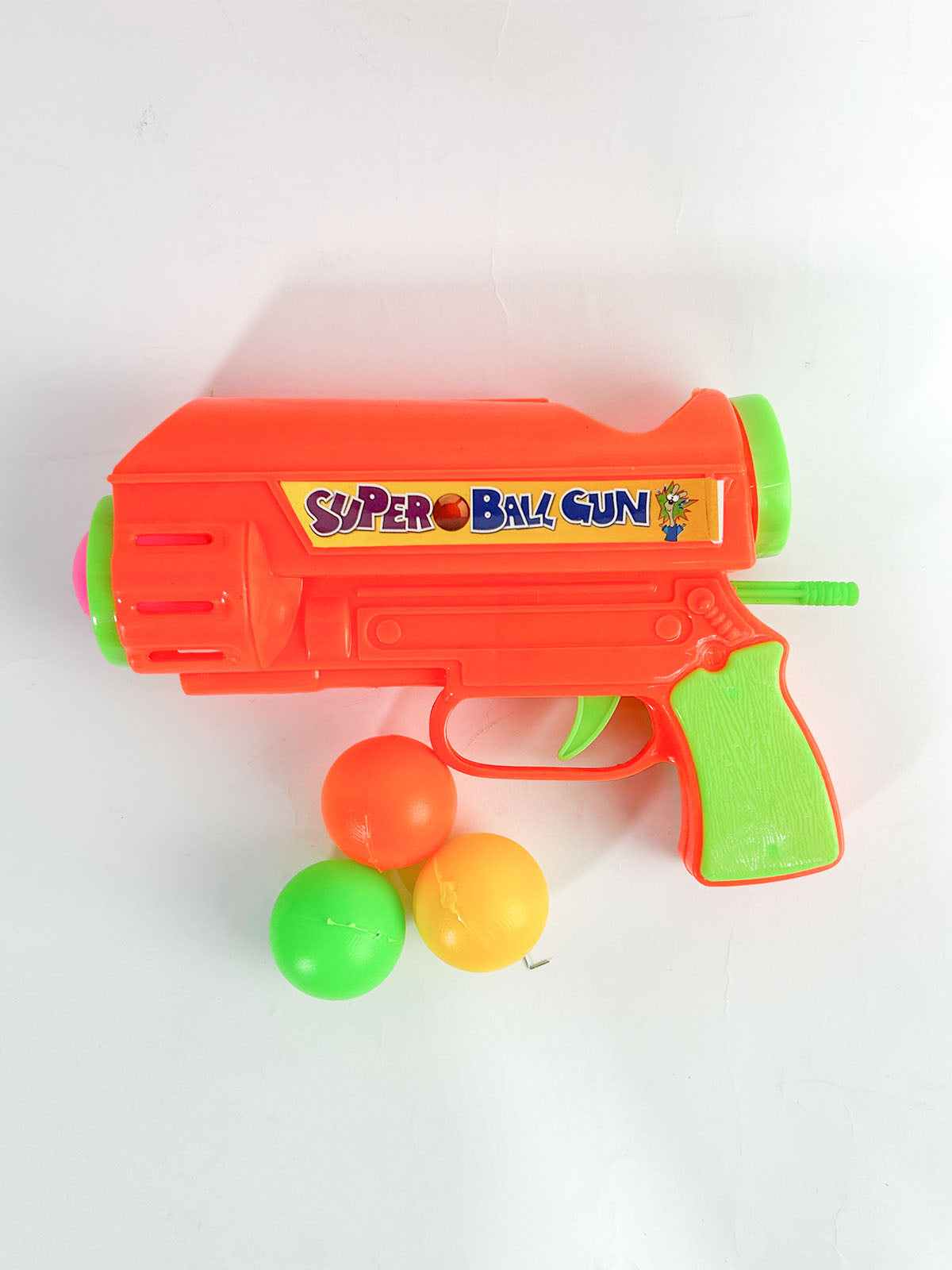 Pull-Back Loaded Plastic Ball Gun Toys For Kids