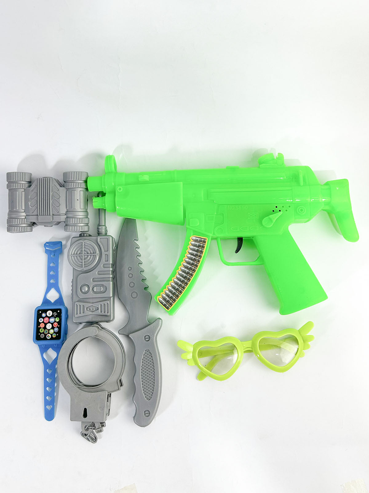 Army Set Bag Plastic Gun Toys for Kids