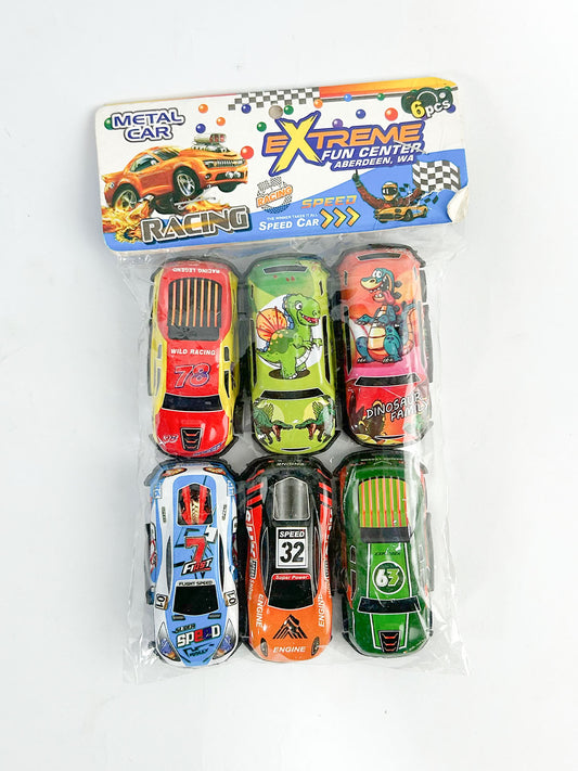 6 Pcs Extreme Fun Racing Cars Set For Kids