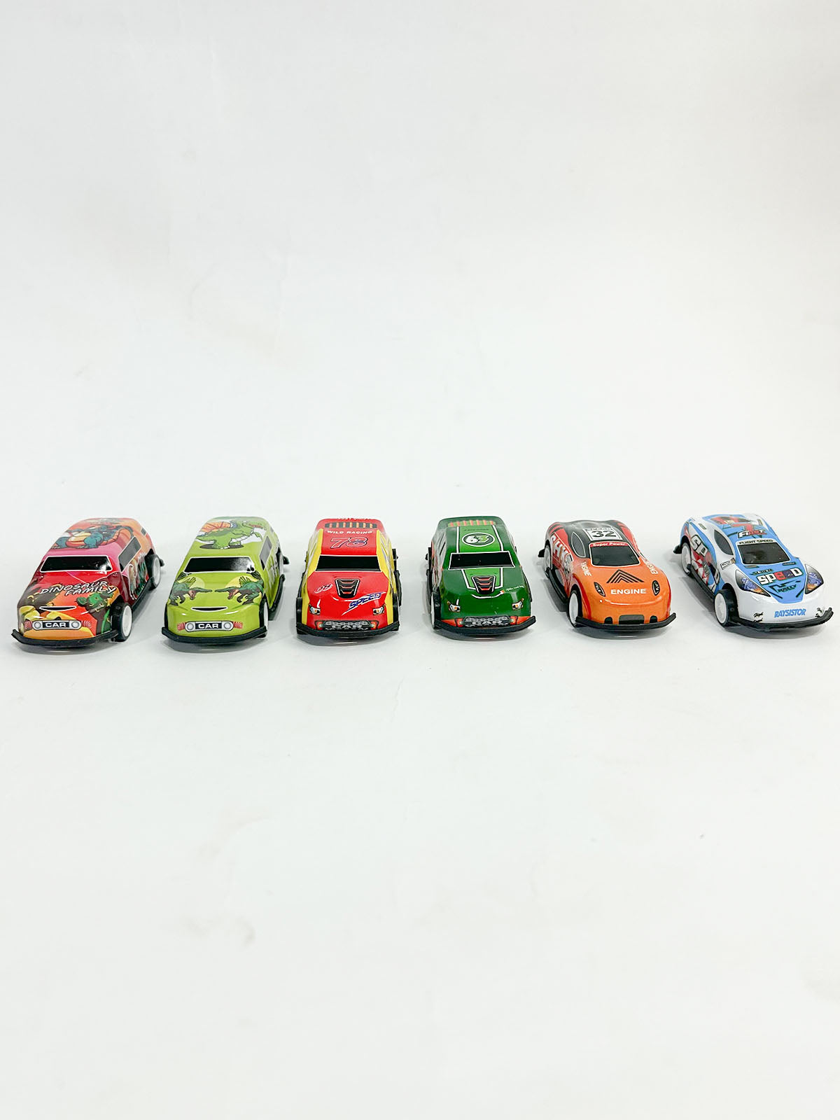 6 Pcs Extreme Fun Racing Cars Set For Kids