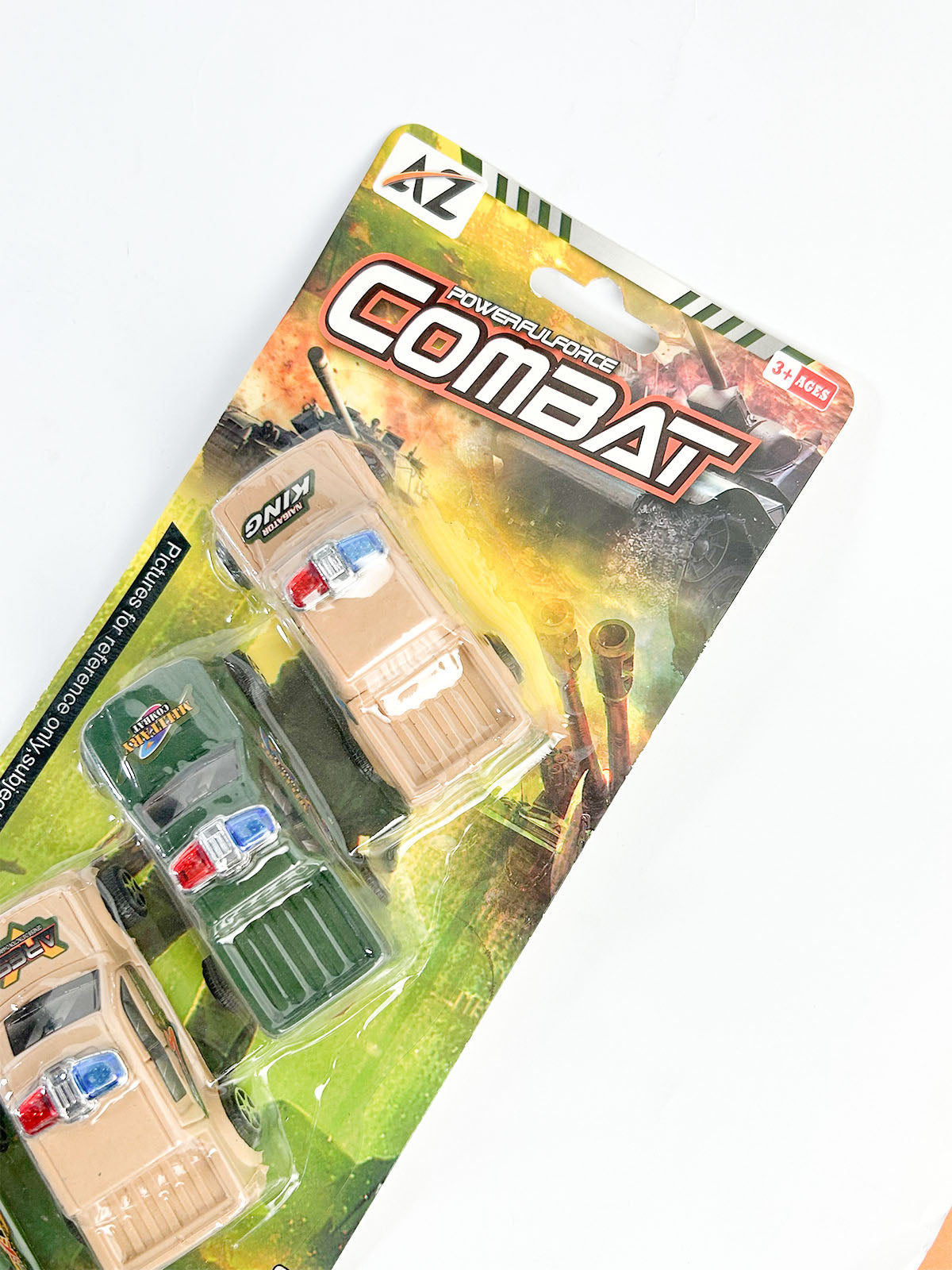 4 Pcs Powerful Force Combat Cars Set