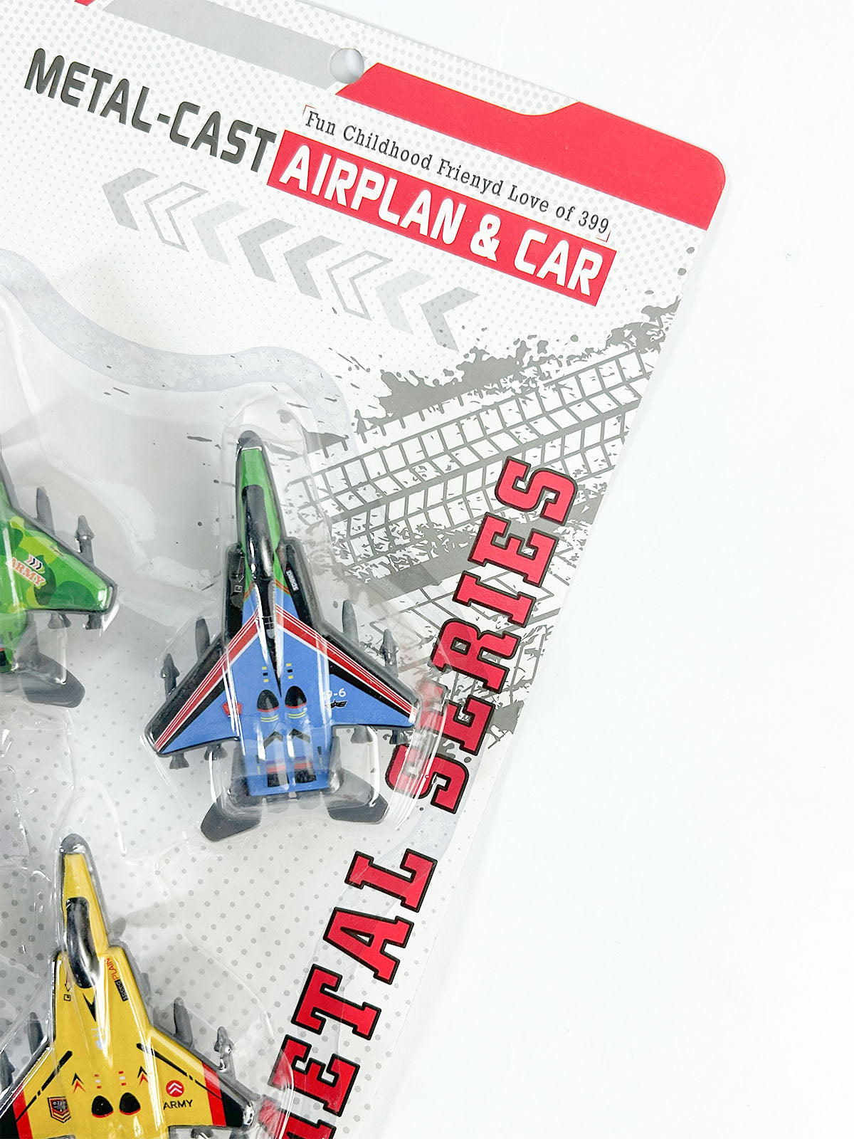 Pack of 4 JF-17 Thunder Metal-Cast Airplanes