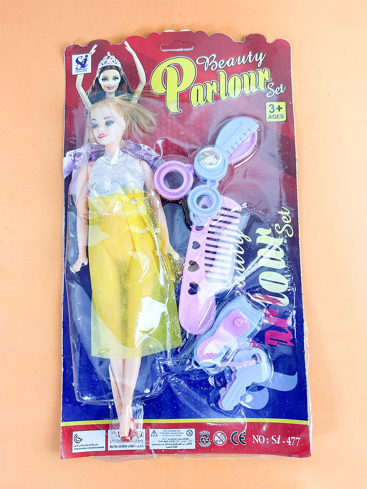 5 Pcs Beauty Parlour Set For Girls