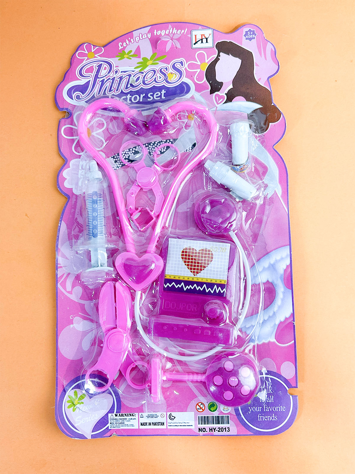 8 Pcs Princess Doctor Set For Kids