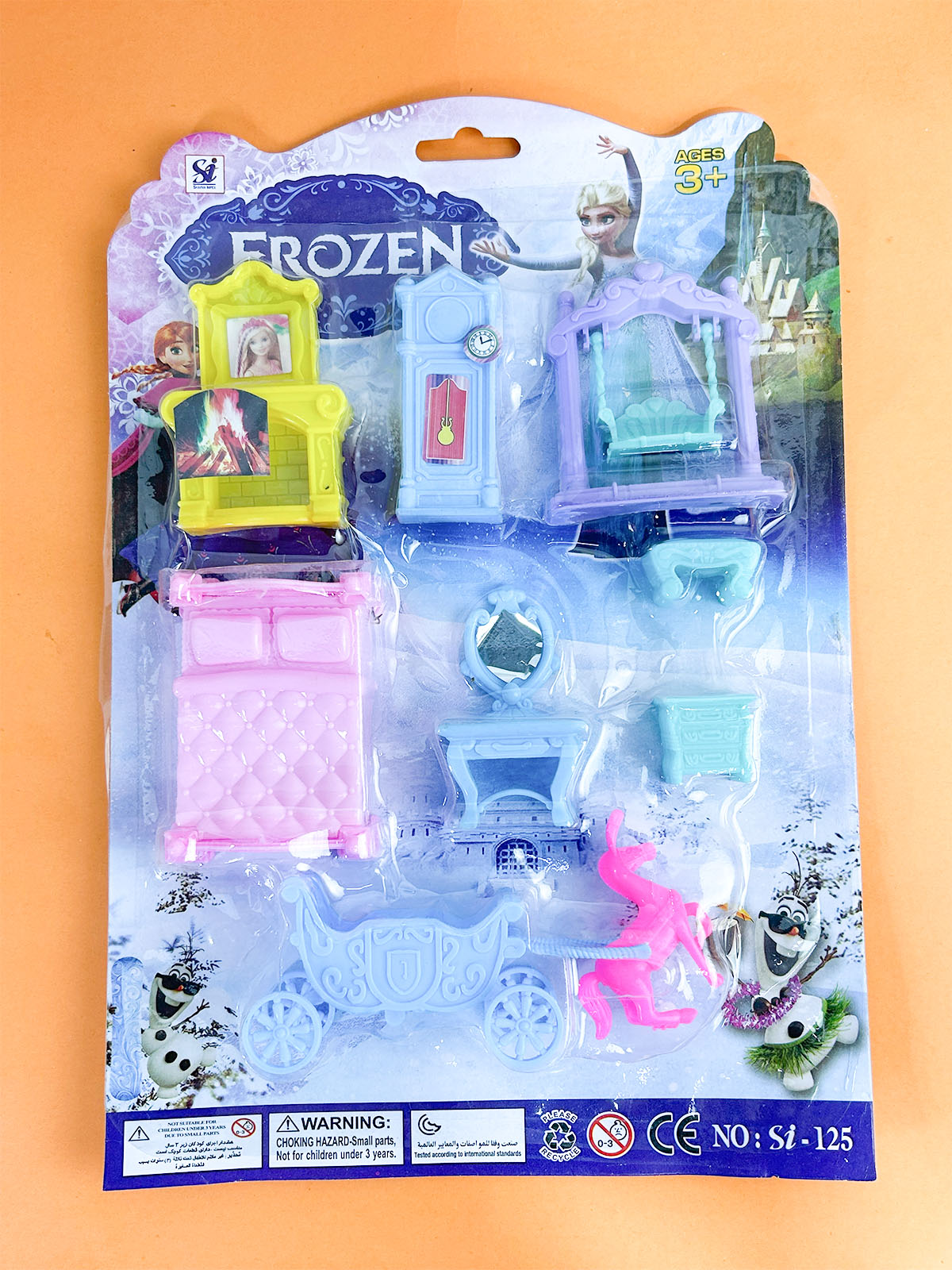 Disney Frozen Princess Mini Furniture Play Set for Girls