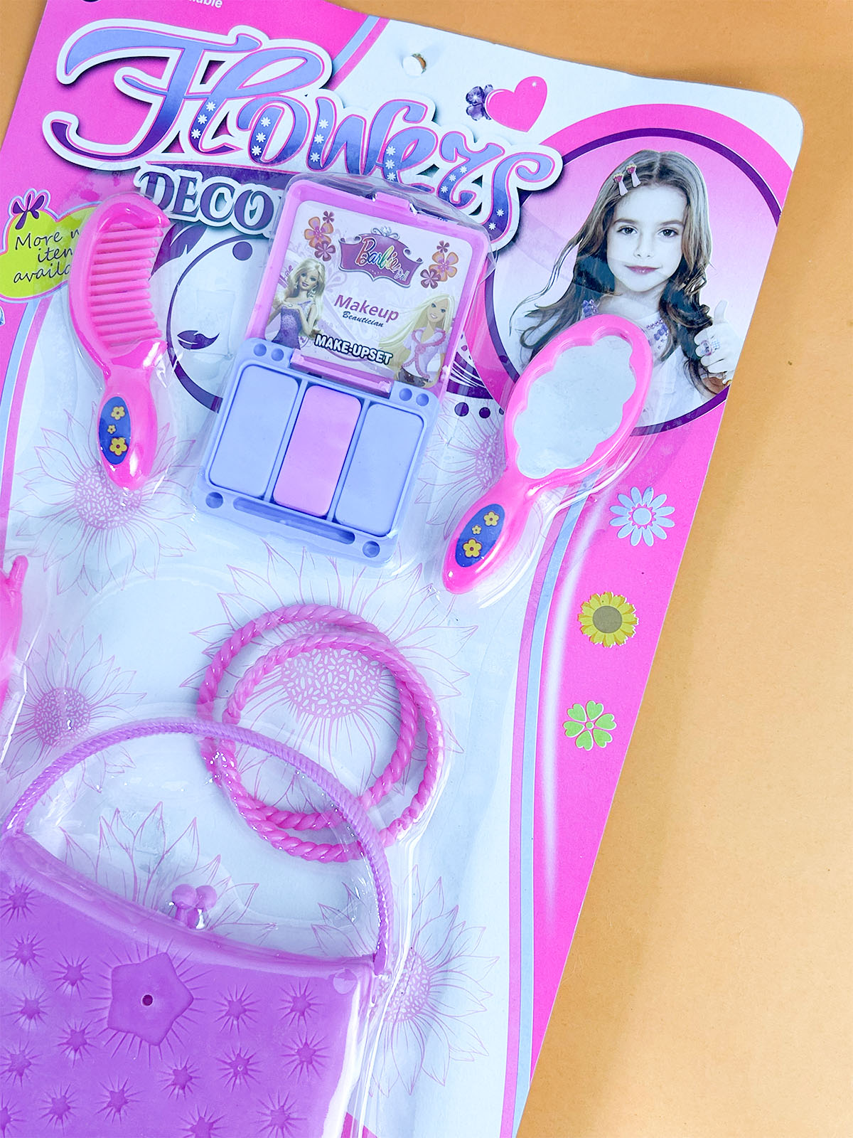 5 Pcs Pretend Makeup Fashional Toy For Girls