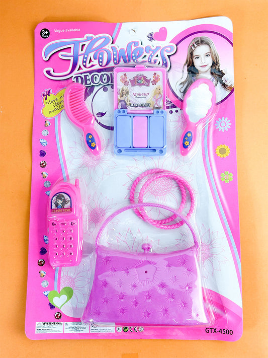5 Pcs Pretend Makeup Fashional Toy For Girls