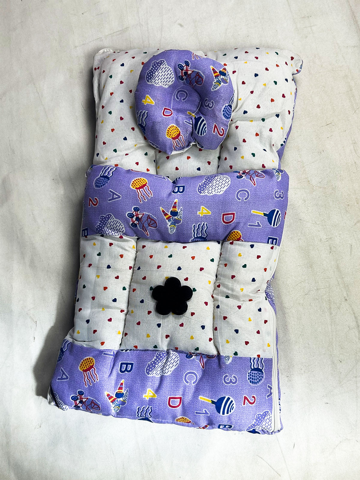 0Mth - 3Mth Purple 2Pcs Gift Set for Newborn NBGS402