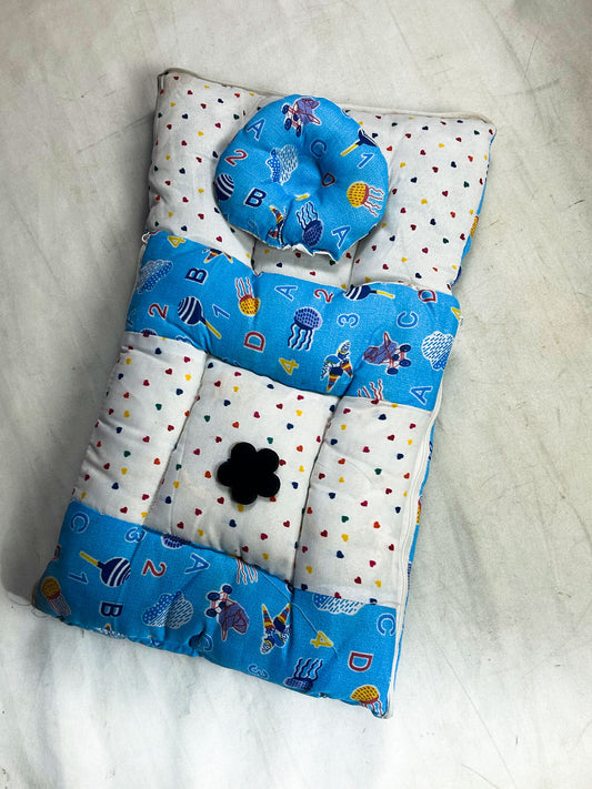 0Mth - 3Mth Sky Blue 2Pcs Gift Set for Newborn NBGS401