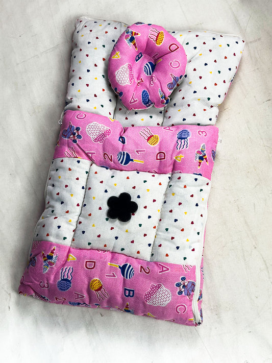 0Mth - 3Mth Pink 2Pcs Gift Set for Newborn NBGS400