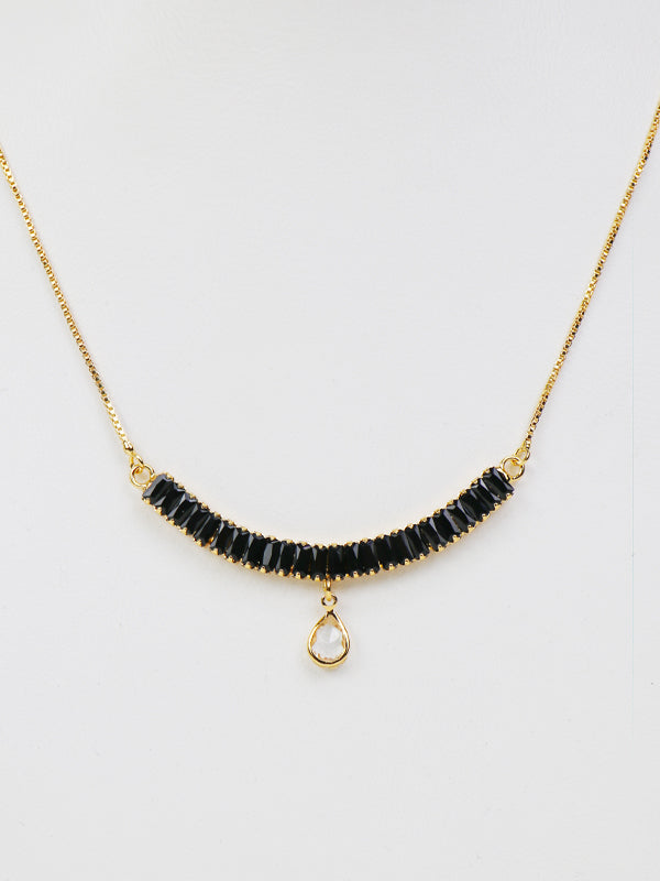 Fancy Necklace D-29 Black