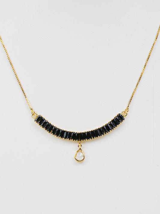 Fancy Necklace D-29 Black