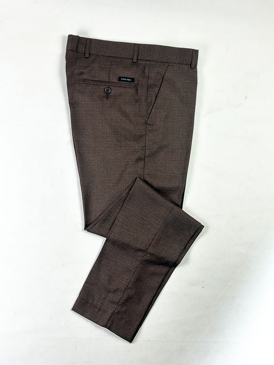 Dark Brown Formal Dress Pant For Men MFP105
