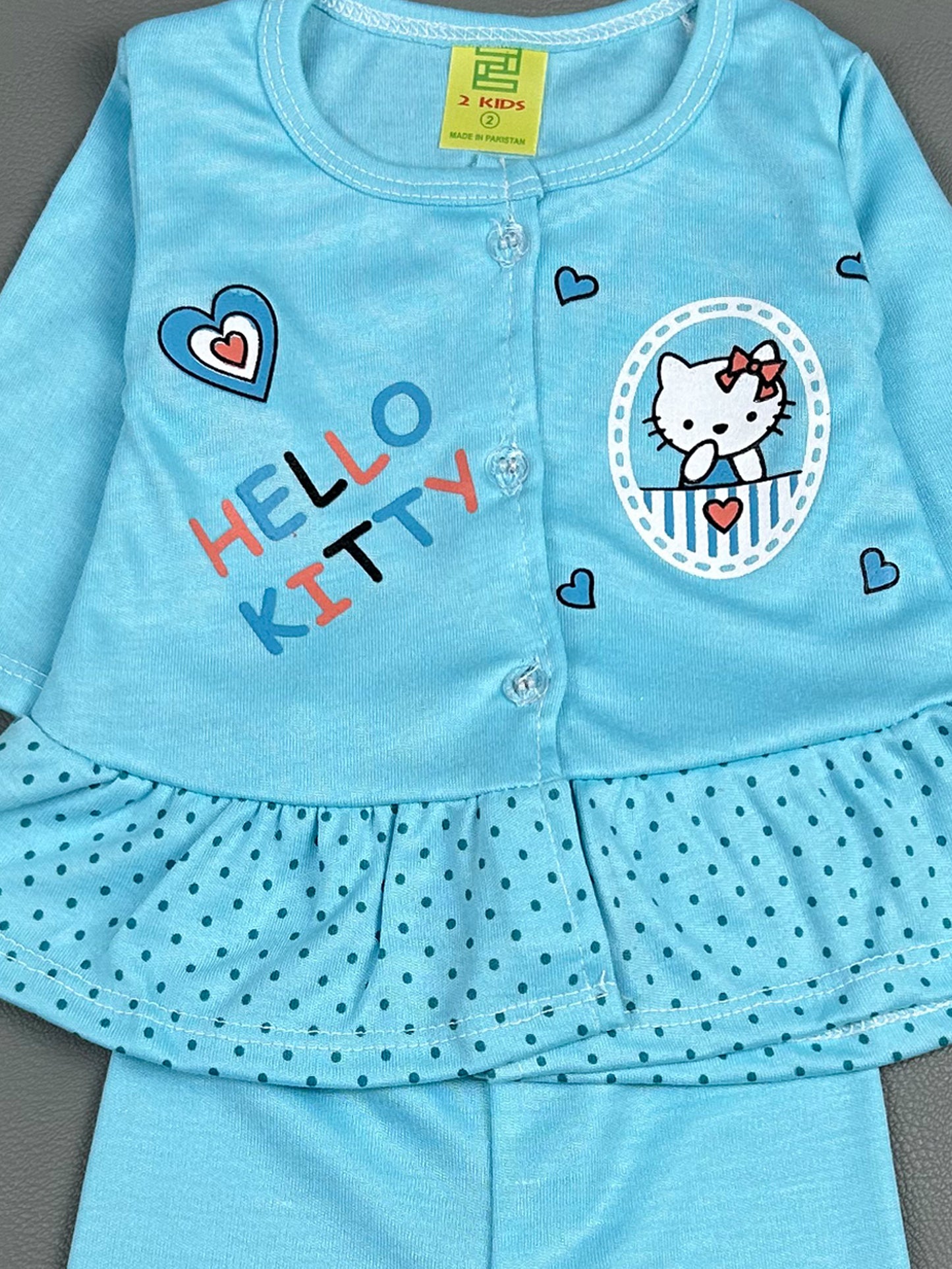 3Mth - 9Mth Kitty Blue Baby Suit For Newborn NBS240