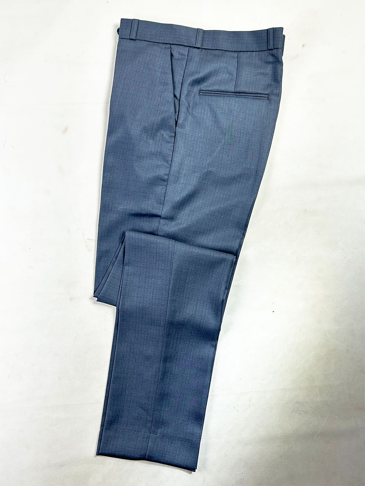 Steel Blue Formal Dress Pant For Men MFP106