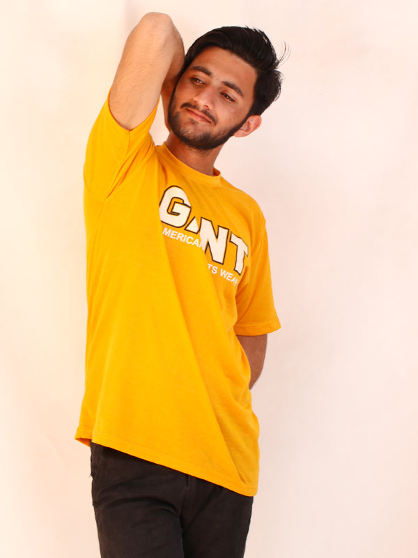 MTS16 SN Men's T-Shirt GANT Yellow
