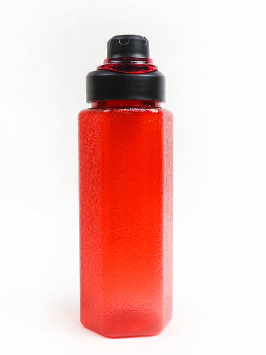 WTB14 Plastic Transparent Water Bottle Red - 750ML