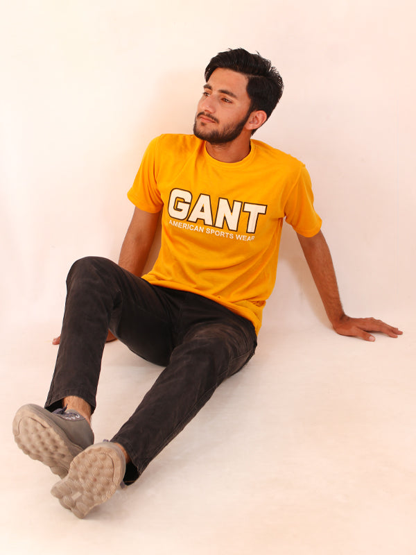 MTS16 SN Men's T-Shirt GANT Yellow