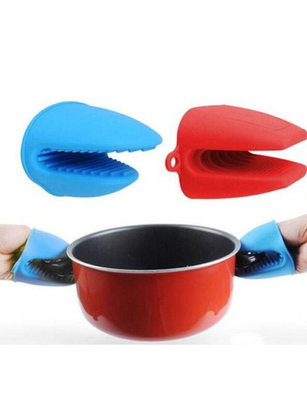 Silicone Heat Resistant Oven Mini Mitts Pot Holder Multicolor