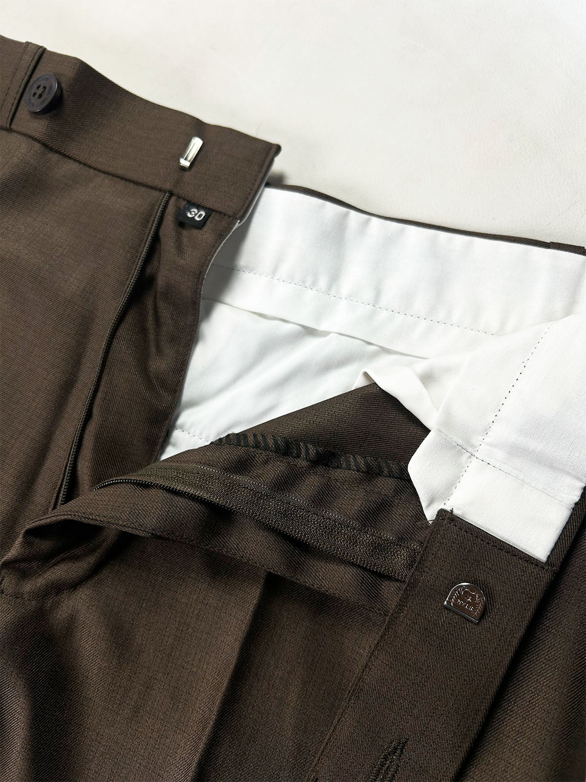 Dark Mocha Brown Formal Dress Pant For Men MFP109