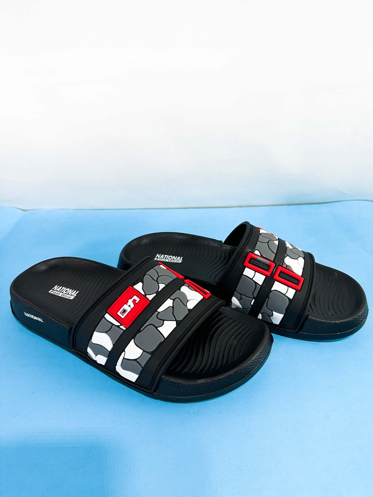 Black Comfortable Slipper for Men MC109
