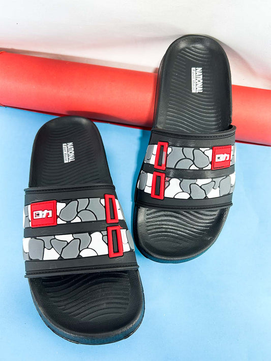 Black Comfortable Slipper for Men MC109