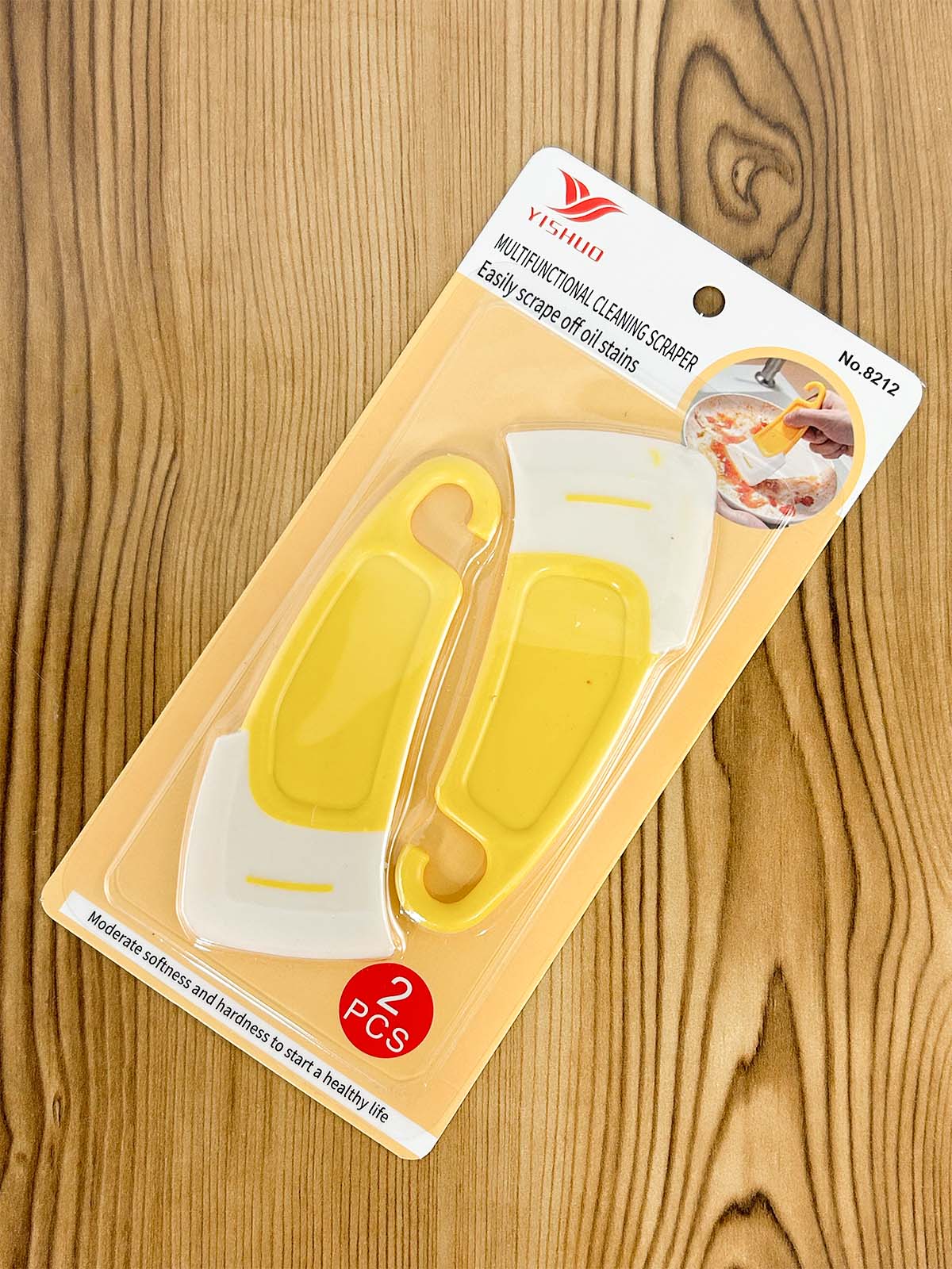 Pack Of 2 Multifunctional Cleaning Scraper