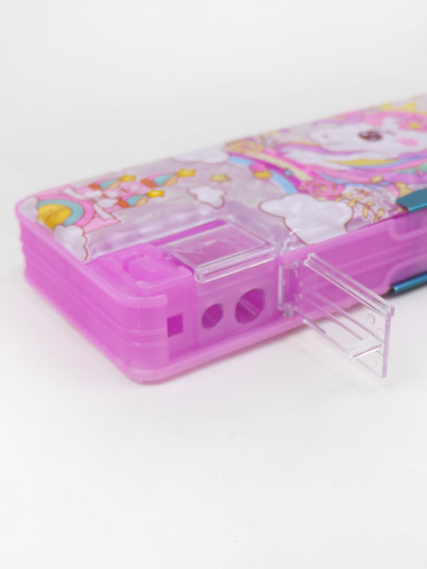 PB20 Pencil Box with 2 Sharpeners For Kids Pink