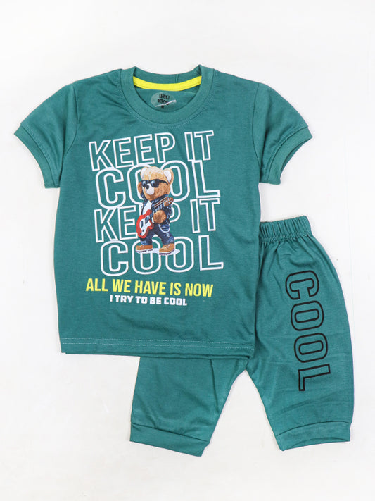 SK Kids Suit 2 Yr - 5 Yr Keep It Cool Green