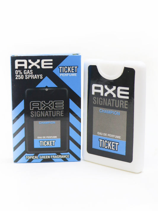 Axe Signature Ticket Perfume Champion - 17ML