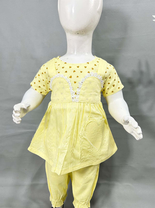 6Mth - 12Mth Yellow Suit For Newborns NBS680