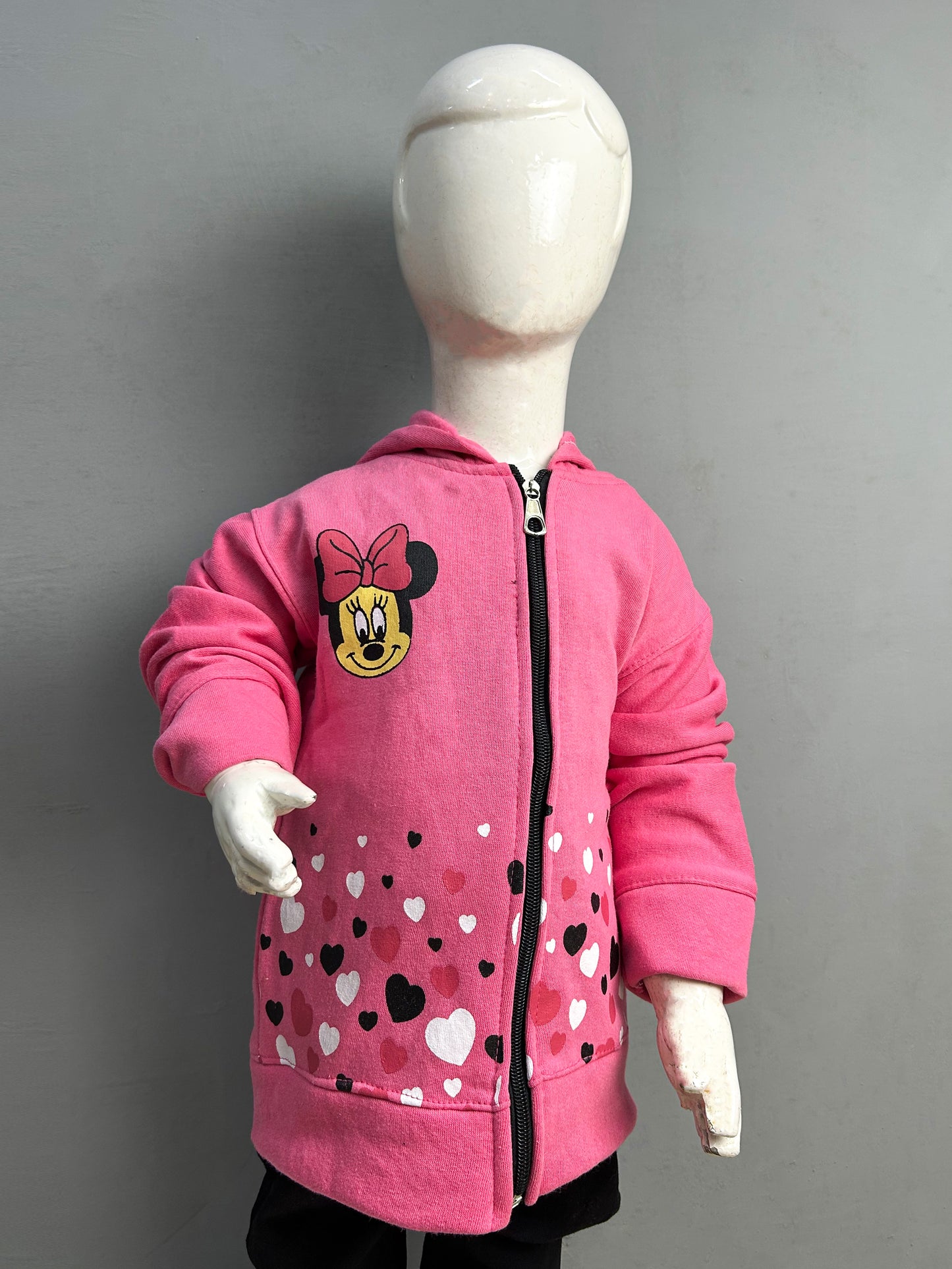 2.5Yrs - 6 Yrs Pink Girls Upper/Zipper TB GZU02