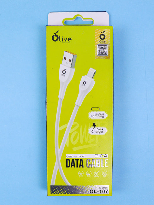 Olive USB to iPhone Lightning Data Cable OL-107