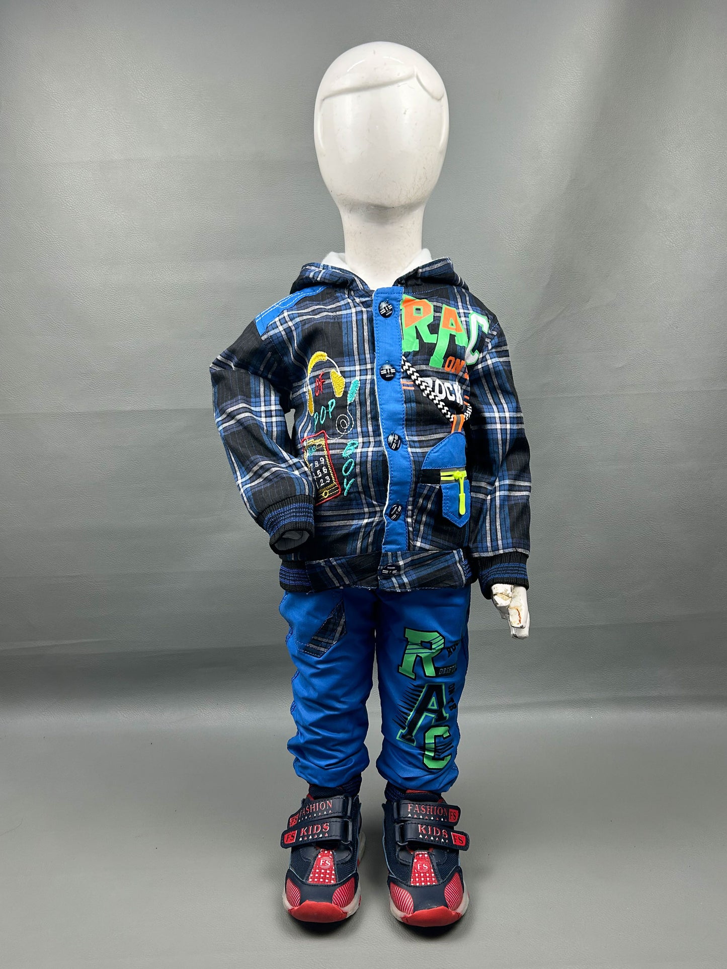 1Yr - 4Yrs Rock Dark Blue Suit For Kids IC BS192