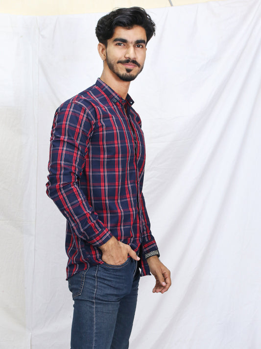 HG Men's Casual Shirt Checks MC-13