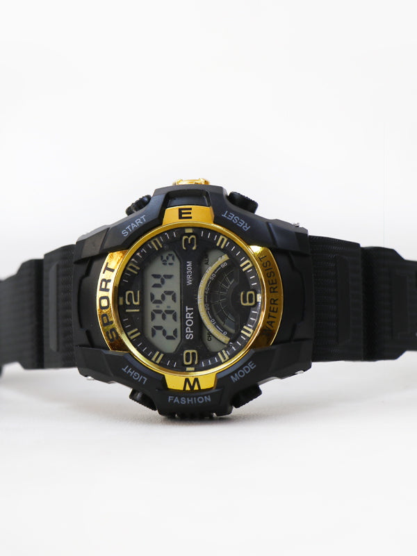 MW02 Men's Sport Watch Black